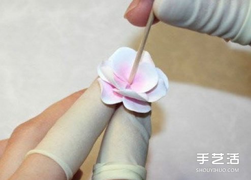 軟陶制作梅花的方法 手工軟陶梅花的做法圖解 -  rpnrmr.com