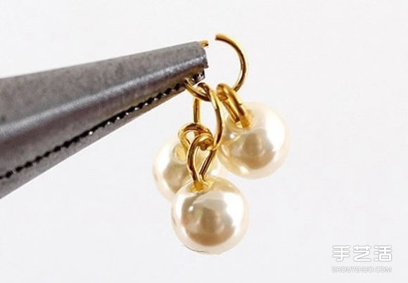 珍珠裝飾發(fā)繩DIY圖解 串珠果實(shí)發(fā)繩手工制作 -  rpnrmr.com