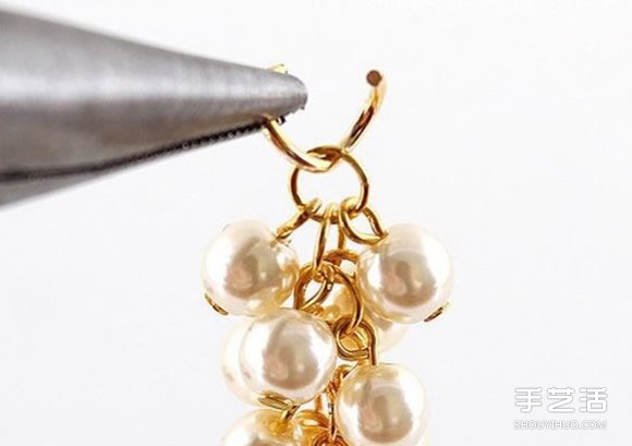 珍珠裝飾發(fā)繩DIY圖解 串珠果實(shí)發(fā)繩手工制作 -  rpnrmr.com