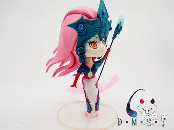超輕粘土美人魚戰(zhàn)士圖片 美人魚戰(zhàn)士粘土作品 -  rpnrmr.com