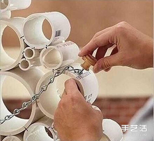 漂亮房門裝飾用PVC管做 PVC管制作掛飾的方法 -  rpnrmr.com