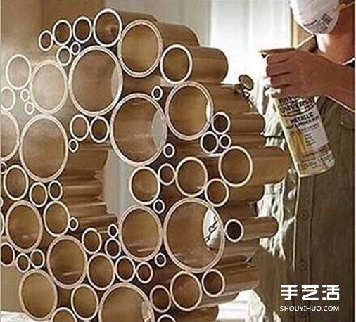 漂亮房門裝飾用PVC管做 PVC管制作掛飾的方法 -  rpnrmr.com