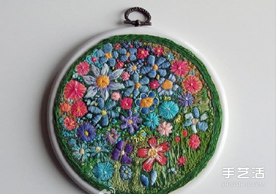 繡棚手工刺繡圖片 繁花似錦的圖案讓人陶醉 -  rpnrmr.com