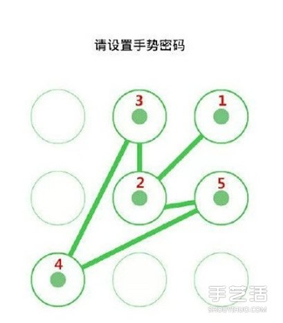 手機(jī)手勢(shì)密碼圖案教程 快來(lái)給愛(ài)機(jī)加上鎖吧~ -  rpnrmr.com