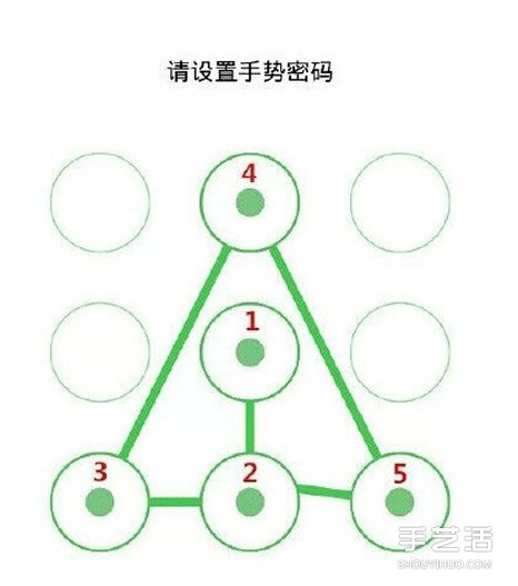 手機(jī)手勢(shì)密碼圖案教程 快來(lái)給愛(ài)機(jī)加上鎖吧~ -  rpnrmr.com