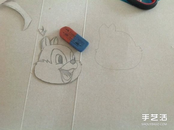 不織布松鼠頭像制作 詳細手工布藝松鼠飾品 -  rpnrmr.com