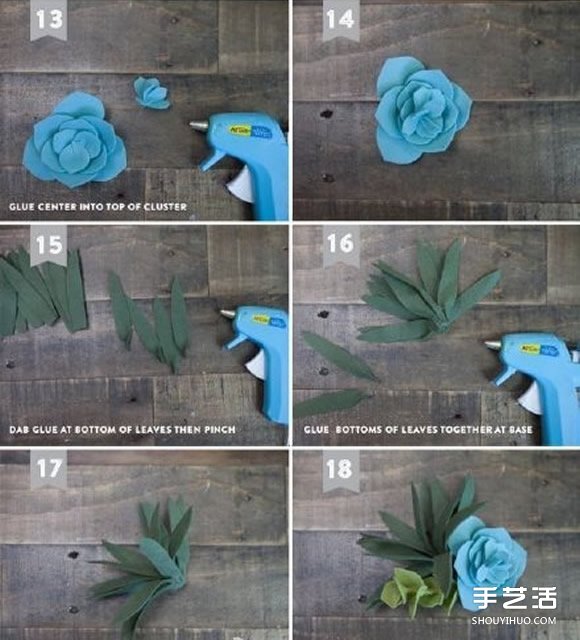 毛氈布做多肉植物的方法 多肉飾品布藝手工制作 -  rpnrmr.com