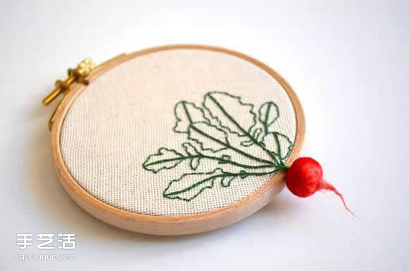 精美刺繡作品：巧手讓針線(xiàn)活跳出刺繡圈架 -  rpnrmr.com