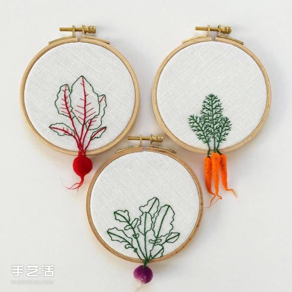 精美刺繡作品：巧手讓針線(xiàn)活跳出刺繡圈架 -  rpnrmr.com