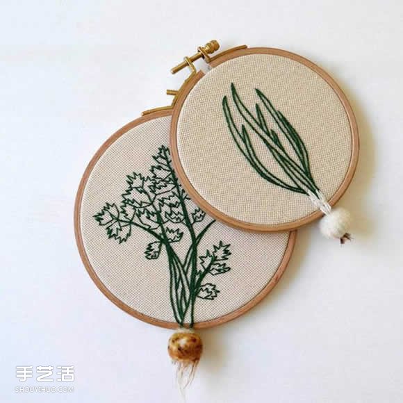 精美刺繡作品：巧手讓針線(xiàn)活跳出刺繡圈架 -  rpnrmr.com