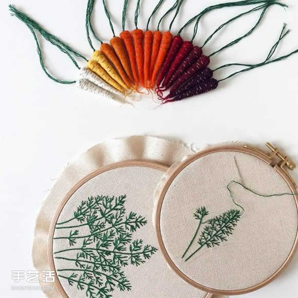 精美刺繡作品：巧手讓針線(xiàn)活跳出刺繡圈架 -  rpnrmr.com