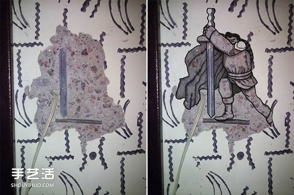 斑駁墻面的春天 歲月感成作品最獨特的色彩 -  rpnrmr.com