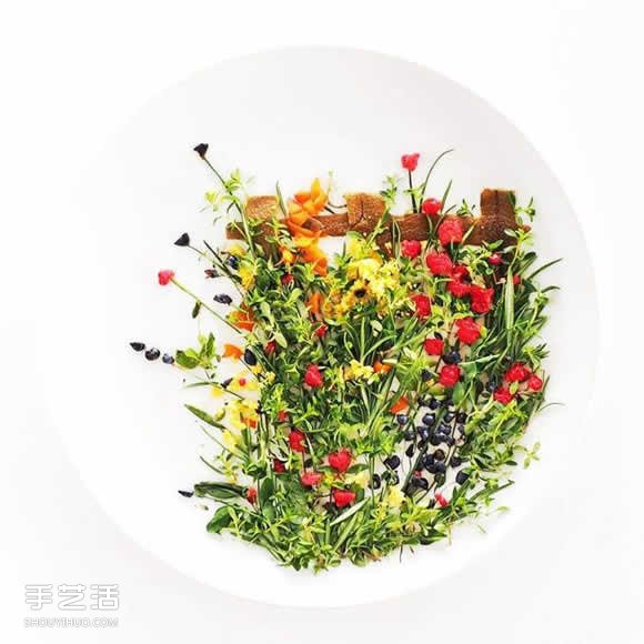 盤子上的藝術(shù) 利用蔬果廚余創(chuàng)作的烹飪畫布 -  rpnrmr.com