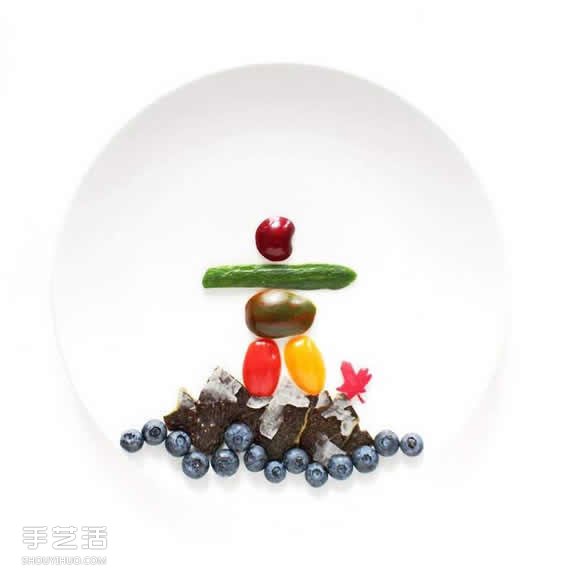 盤子上的藝術(shù) 利用蔬果廚余創(chuàng)作的烹飪畫布 -  rpnrmr.com