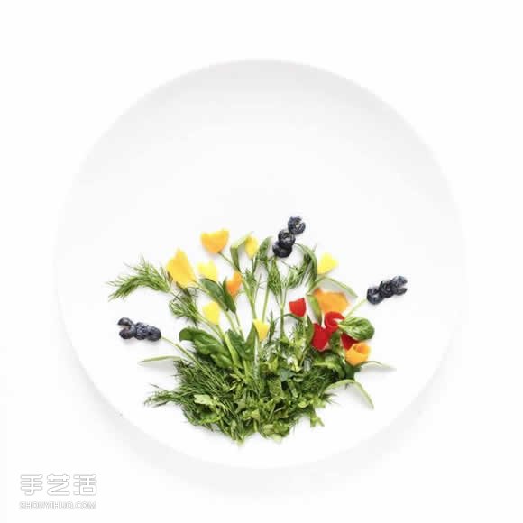 盤子上的藝術(shù) 利用蔬果廚余創(chuàng)作的烹飪畫布 -  rpnrmr.com