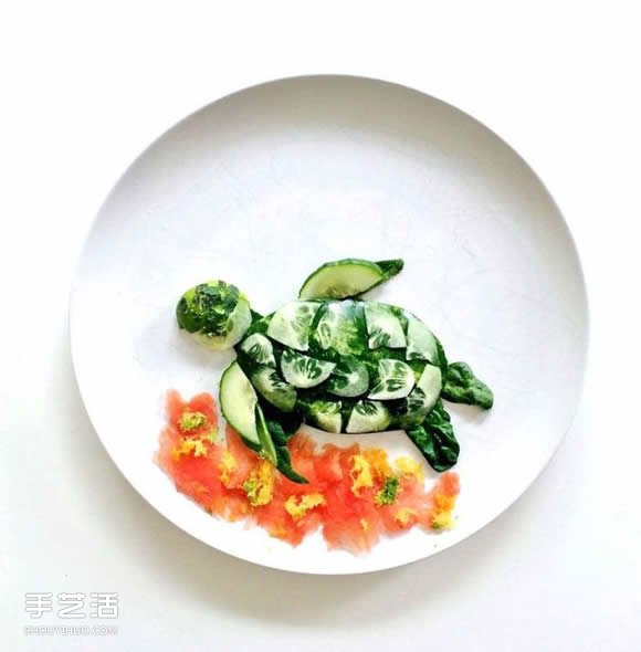 盤子上的藝術(shù) 利用蔬果廚余創(chuàng)作的烹飪畫布 -  rpnrmr.com
