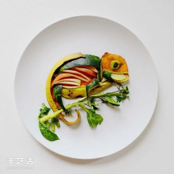 盤子上的藝術(shù) 利用蔬果廚余創(chuàng)作的烹飪畫布 -  rpnrmr.com