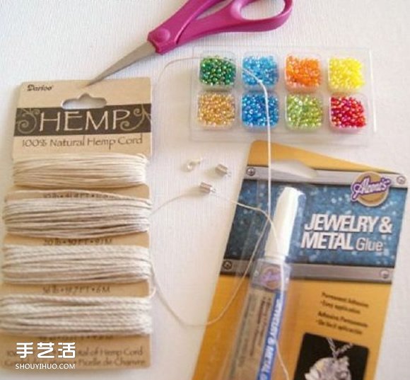兩色串珠手鏈的編織方法 非?？蓯坌∏逍?-  rpnrmr.com