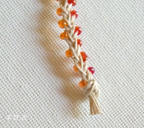 兩色串珠手鏈的編織方法 非?？蓯坌∏逍?-  rpnrmr.com