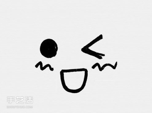 卡通風(fēng)格表情簡(jiǎn)筆畫 簡(jiǎn)筆畫搞怪表情的畫法 -  rpnrmr.com