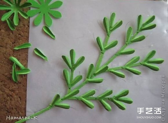 手工菊花制作方法過程 卡紙菊花的做法圖解 -  rpnrmr.com