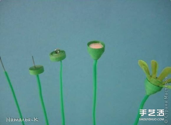 手工菊花制作方法過程 卡紙菊花的做法圖解 -  rpnrmr.com