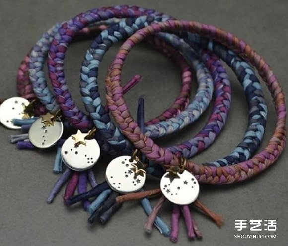 手工改造金手鐲 民族風(fēng)手鐲的編織方法圖解 -  rpnrmr.com
