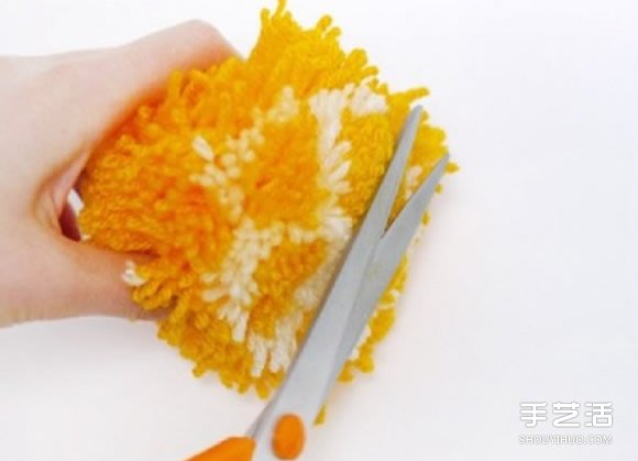 毛線球水果的做法圖解 送上誘人的水果和橙子 -  rpnrmr.com