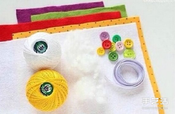 不織布冰激凌小掛飾DIY 布藝冰激凌掛件制作 -  rpnrmr.com