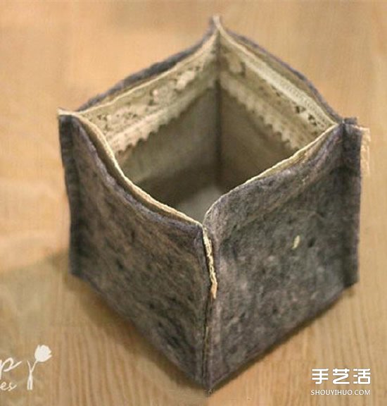 不織布置物筐手工制作 森系收納布筐DIY教程 -  rpnrmr.com
