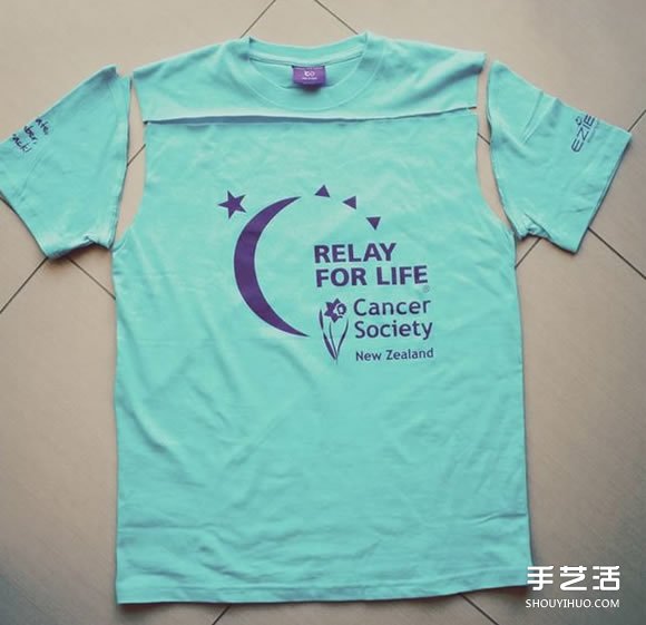 舊T恤改造吊帶背心教程 簡單吊帶背心的做法 -  rpnrmr.com
