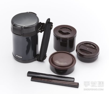 低調(diào)帥氣的黑色飯盒 帶便當(dāng)也可以這么有型！ -  rpnrmr.com