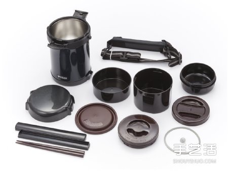 低調(diào)帥氣的黑色飯盒 帶便當(dāng)也可以這么有型！ -  rpnrmr.com