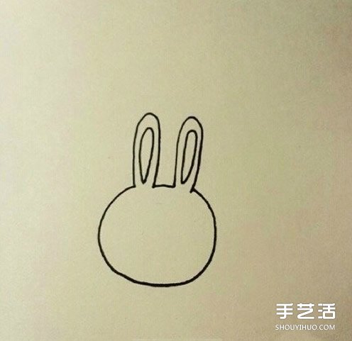 卡通小兔子簡筆畫教程 簡單又可愛小兔子畫法 -  rpnrmr.com