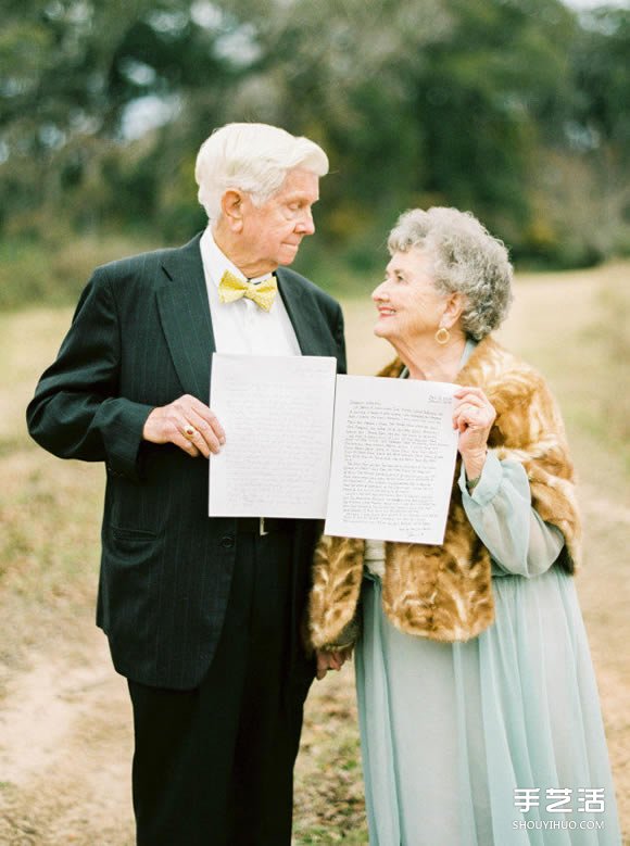最浪漫的事：結(jié)婚65年的甜蜜夫妻重拍婚紗照 -  rpnrmr.com
