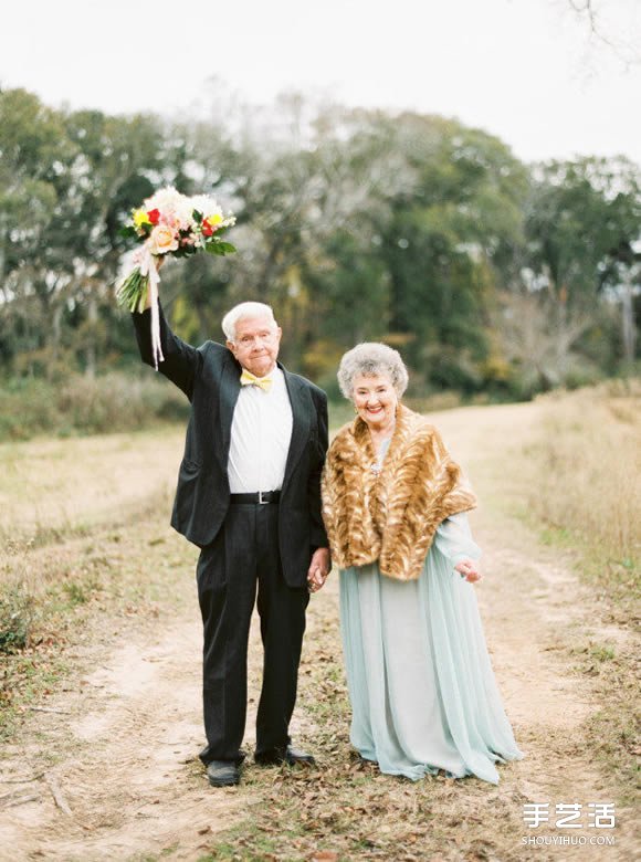 最浪漫的事：結(jié)婚65年的甜蜜夫妻重拍婚紗照 -  rpnrmr.com