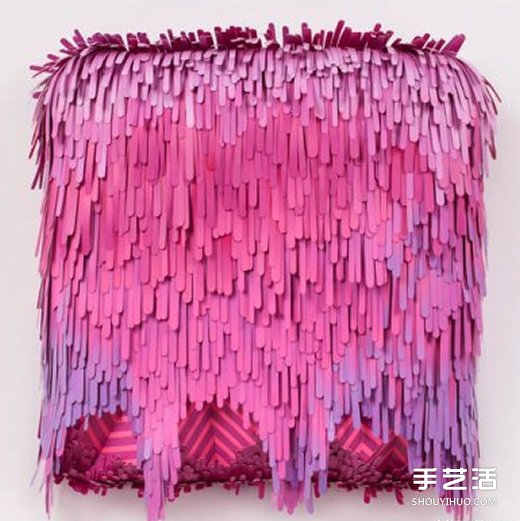 美麗而抽象的3D紙雕藝術(shù)作品圖片欣賞  -  rpnrmr.com