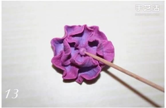 軟陶花戒指制作教程 手工軟陶花朵飾品DIY圖解 -  rpnrmr.com