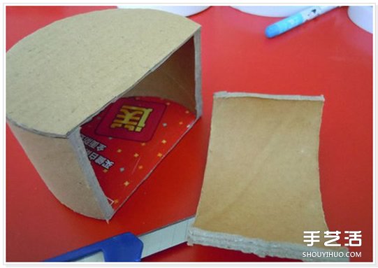 大號透明膠卷紙筒廢物利用 DIY制作西瓜收納盒 -  rpnrmr.com