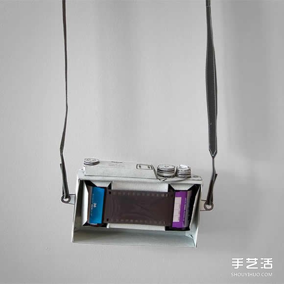 紙糊的萊卡相機模型 真的可以裝底片拍照！ -  rpnrmr.com