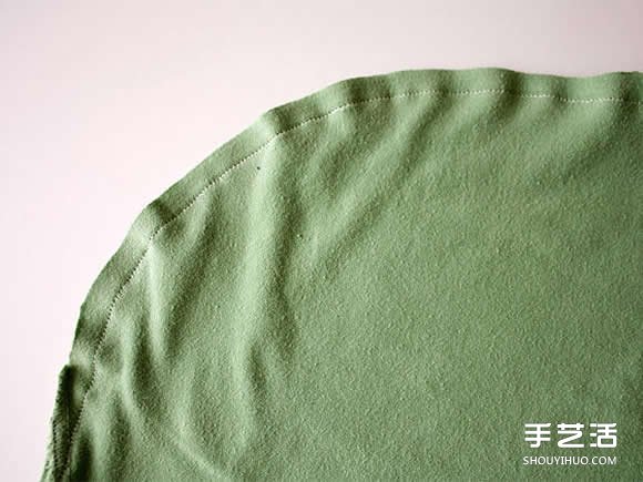 舊T恤改造網(wǎng)眼袋的方法 DIY網(wǎng)眼袋制作教程 -  rpnrmr.com
