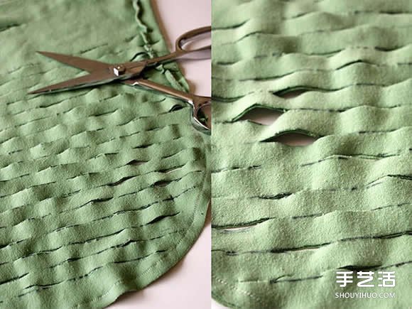 舊T恤改造網(wǎng)眼袋的方法 DIY網(wǎng)眼袋制作教程 -  rpnrmr.com