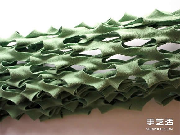 舊T恤改造網(wǎng)眼袋的方法 DIY網(wǎng)眼袋制作教程 -  rpnrmr.com