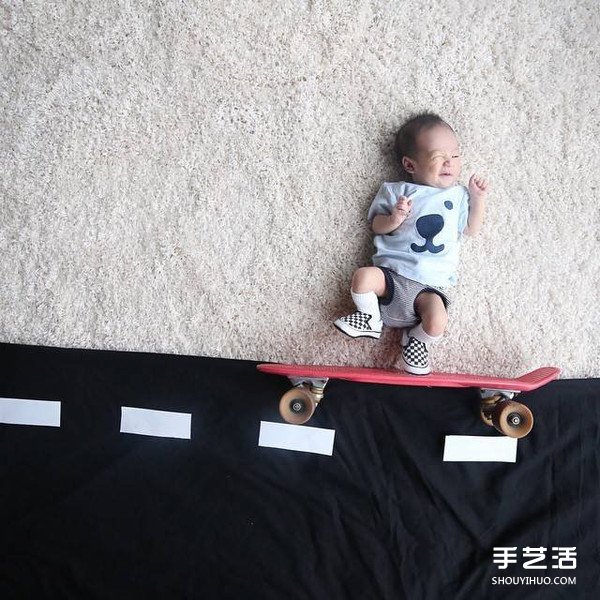 寶寶可愛創(chuàng)意照片DIY 開始人生的第一次大冒險(xiǎn) -  rpnrmr.com
