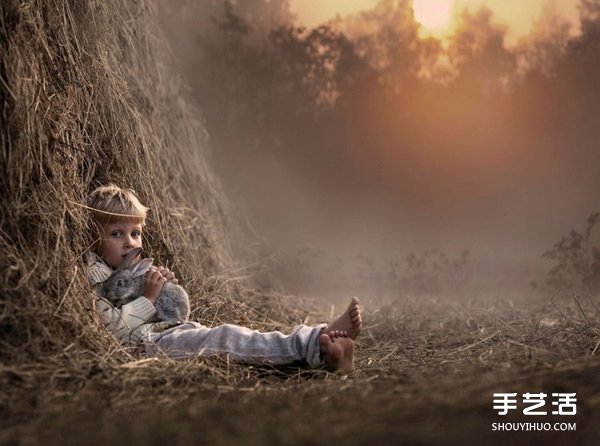 可愛小男孩跟動物們的溫馨攝影作品欣賞 -  rpnrmr.com