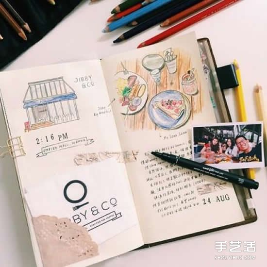 馬來西亞女生做的旅行手賬日記本 很有愛！ -  rpnrmr.com