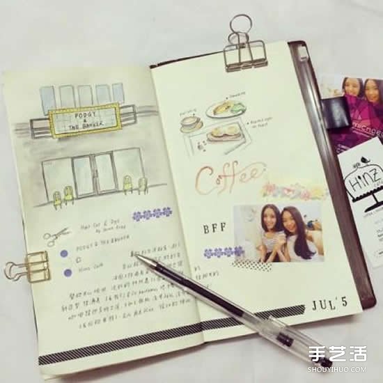 馬來西亞女生做的旅行手賬日記本 很有愛！ -  rpnrmr.com
