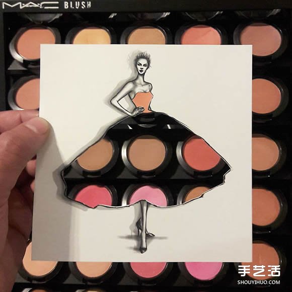 另類“剪紙畫”創(chuàng)意DIY 把世界裝進(jìn)裙子！ -  rpnrmr.com