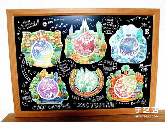 將東京迪士尼整個園區(qū)直接縮小成細致橡皮章 -  rpnrmr.com