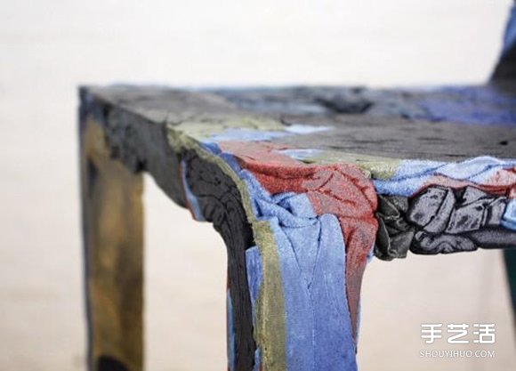 利用舊衣服制作椅子 用淘汰衣服做的椅子圖片 -  rpnrmr.com